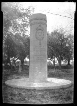 Charlesfort monument, Parris Island, front view