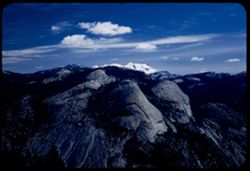 Yosemite. View NE from Glacier Point.