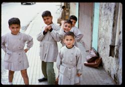 Arab school boys BEIRUT