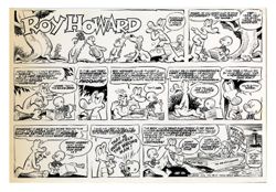 Cartoon of Roy W. Howard