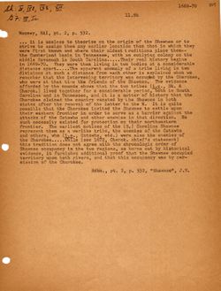 Handbook of American Indians North of Mexico, edited by Frederick Webb Hodge, Vol. II, p. 532. (Typed Transcription)Full Text from Internet Archive