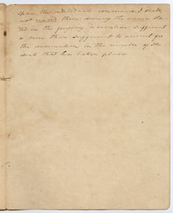 "To the Committee of Investigation," regarding declining enrollment of the University, circa 1839-1840
