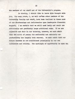 "Remarks Before the Faculty." -Indiana University. March 20, 1941