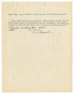 11 September 1922: To: Roy W. Howard. From: Charles F. Mosher.