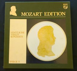 Mozart Edition Folge 3: Samtliche Violinkonzerte  Philips