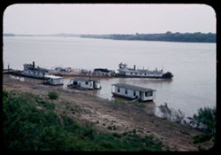 Ohio ferry at  old Shaneetown