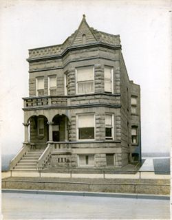 Indiana limestone residence