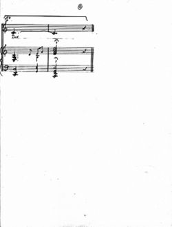 Tambourine, La, piano-vocal score