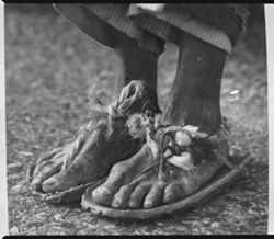 Indian's feet, Mexico trip