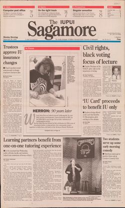 1992-09-28, The IUPUI Sagamore