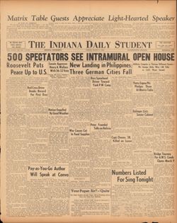 1945-03-02, Indiana Daily Student
