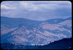 Siskiyou mountains in southern Jackson county, Oregon