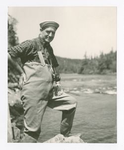Frank Morrison at Serpentine River
