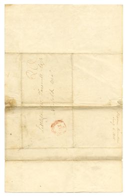 1815, Jan. 6 - Decatur, Stephen, 1779-1820, naval officer. New York. To Littleton Waller Tazewell, Norfolk, Virginia. Plans to sail in a few days with the Peacock and Hornet. Refers to a law suit with the government.
