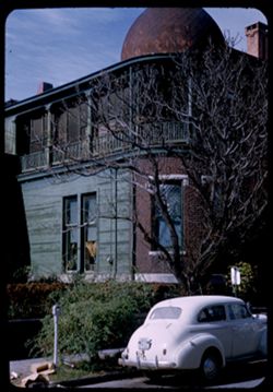 SE (back) corner of Old (Dr. Henry) Levert house at corner of Government and St. Emanuel Sts. MOBILE