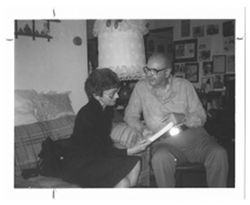 Lorenzo Tucker with Phyllis Klotman