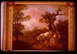 Gainsborough- Landscape with wood cutter courting a milkmaid Duke of Bedford