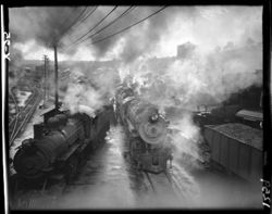 Southern Railroad yards, Asheville, N.C. (Power)