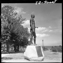 Indian statue, Gloucester