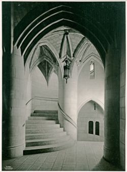 Riverside Church - Circular Stairs West End Lobby