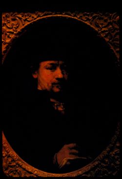 Rembrandt Self portrait  Oates Collection