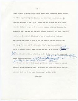 Explanatory Remarks - Committee on Ways and Means - Hearing on Higher Education Capital Requests January 31, 1967