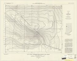 Total intensity aeromagnetic map of Benton County, Indiana relative to arbitrary datum