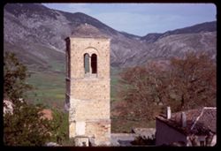 Bell tower above the valley St. Luke