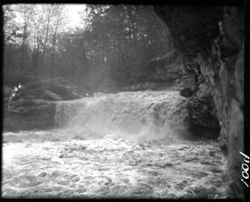Falls at McCormick's Creek Canyon, during big rains