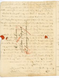 [Jean] DUCLOS, Lyon [France]. To [Marie D.] FRETAGEOT, New Harmony, Indiana., 1829 Aug. 10