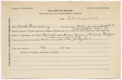 Freundling, Edith - Clerical work in Army Nurse Corps