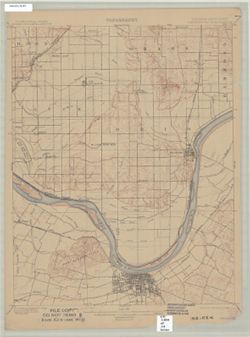 Indiana-Kentucky Owensboro quadrangle [1912 reprint]