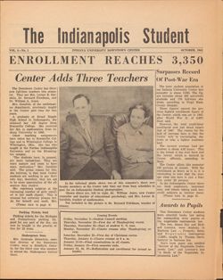 1961-10, The Indianapolis Student