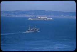 USS and Alcatraz Isl.