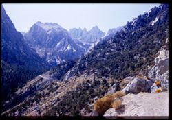 Mount Whitney - 14495 ft. From east at midday.