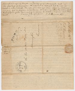 T.A. Howard to Andrew Wylie, 14 April 1836