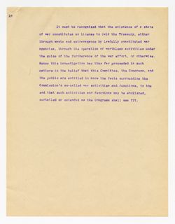 2 July 1943: To: The Secretary of War. From: Eugene L. Garey.