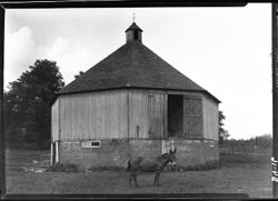 Old round barn near Corydon