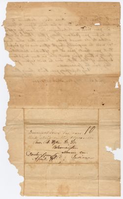 James Hall to Andrew Wylie, 24 March 1840