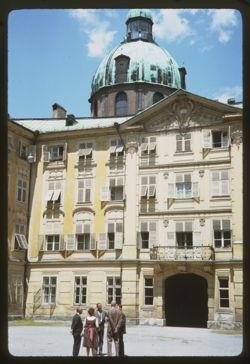 Courtyard of Hofburz Innsbruck