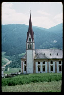 Church at Telfes along Stubai tal RR
