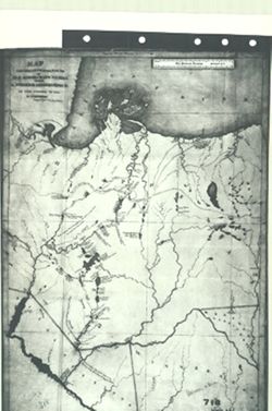 Map Illustrative of the Route of H.R. Schoolcraft Between Lake Superior and Mississippi River