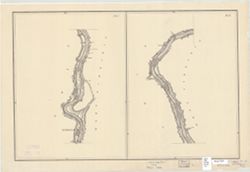 Map of the Ohio River, reduced from the following surveys: 1837-8, Lieut. Sanders, U.S. Eng'rs, Pittsburgh to Letart, 234 miles, 1844, C.A. Fuller, U.S. civ. eng'r, Letart to Clipper Mills, 37 miles, 1867-68, W.M. Roberts, U.S. civ. eng'r, Clipper Mills to Cairo, 696 miles, with additions & corrections from later surveys