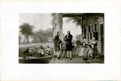 Washington and Lafayette at Mount Vernon