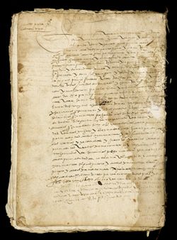 1590, Apr. 1-1658, Jan. 20. [Registro de elecciones...de la parroquia de San Sebastián...]