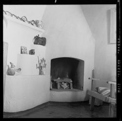 Fireplace at McFarland's room