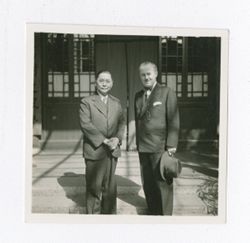 Roy W. Howard and Dr. Sun Fo