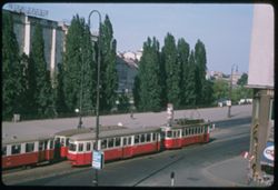 Vienna Strassenbahn at Schweden Platz