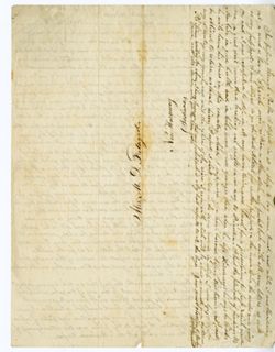 W[illia]m P. BENNETT, Mexico [City]. To M[arie] FRETAGEOT, New Harmony., 1830 Feb. 20