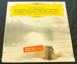 Symphonie No. 3 "Scottish", Hebrides Overture  Deutsche Grammophon, Polydor International,